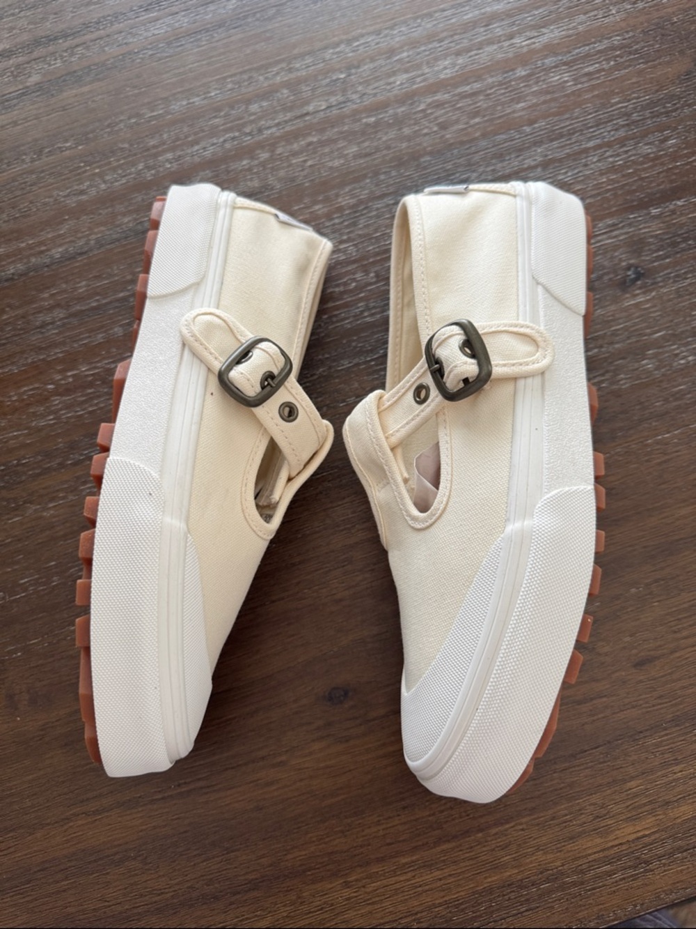 Vans Mary Jane Style 93 Shoes in classic white - Picture 8 of 9